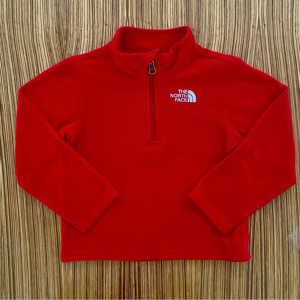 The North Face Kids • Red Fleece Pullover